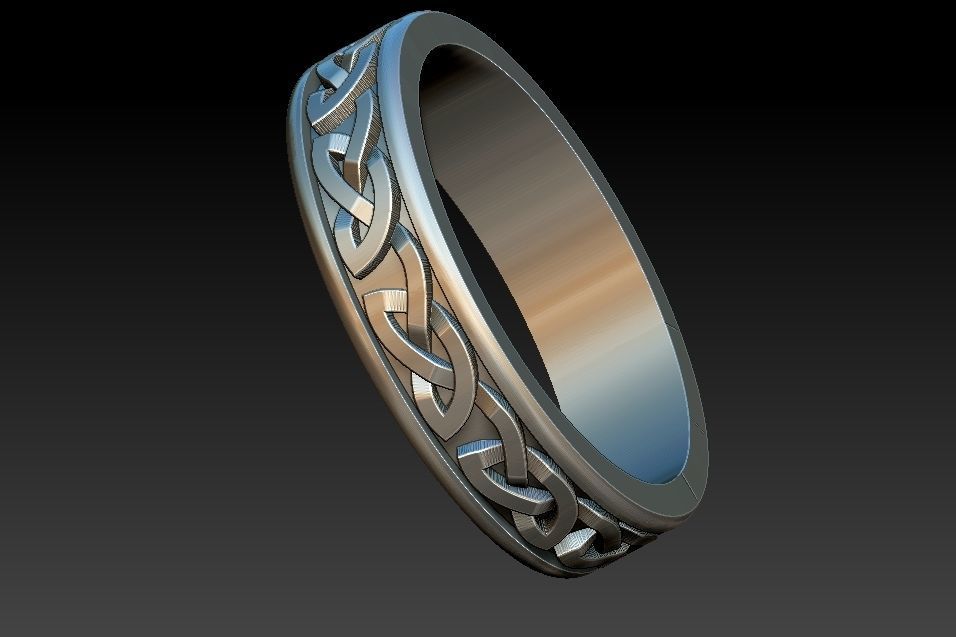 Celtic Alliance Ring 3D print model_20