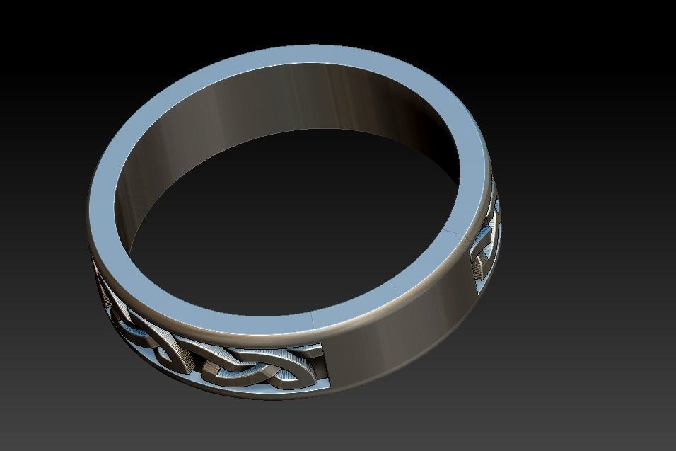 Celtic Alliance Ring 3D print model_18