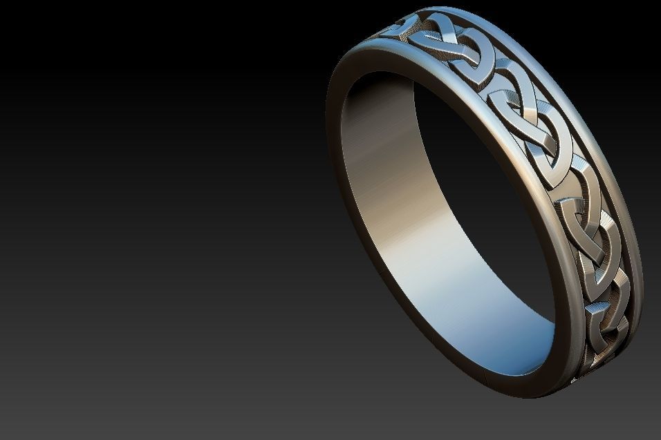 Celtic Alliance Ring 3D print model_21