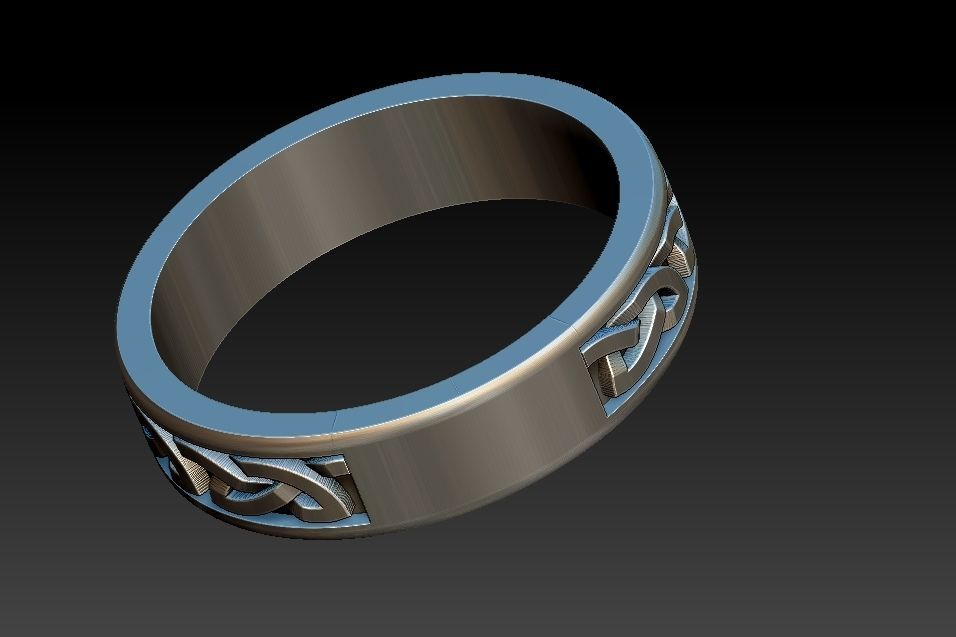 Celtic Alliance Ring 3D print model_16