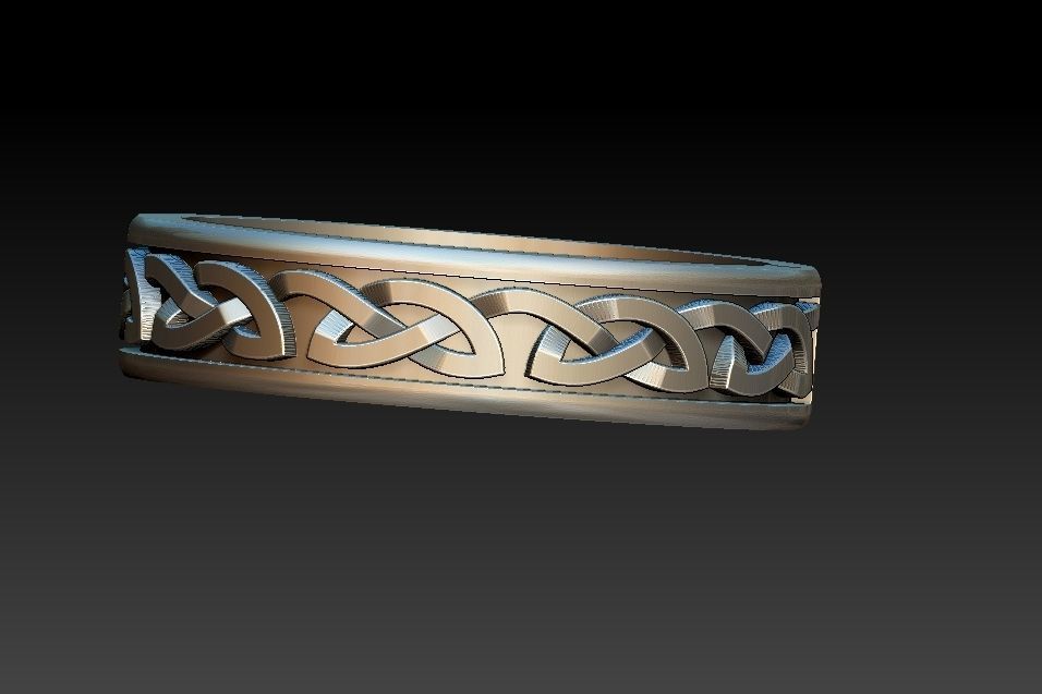 Celtic Alliance Ring 3D print model_8