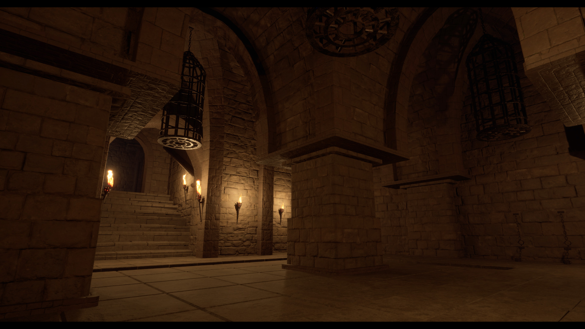 Dungeon - Modular Medieval Dungeons Low-poly 3D model_10