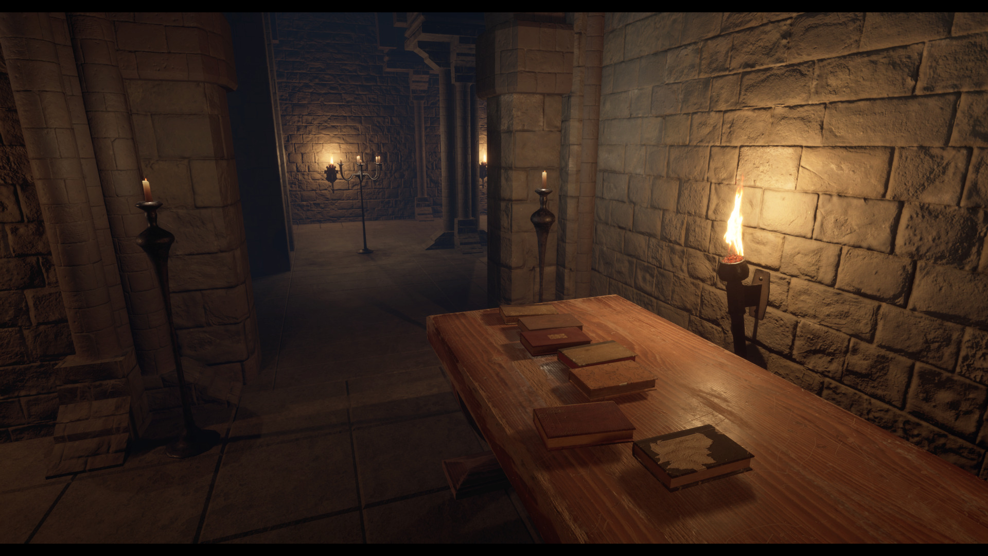 Dungeon - Modular Medieval Dungeons Low-poly 3D model_6