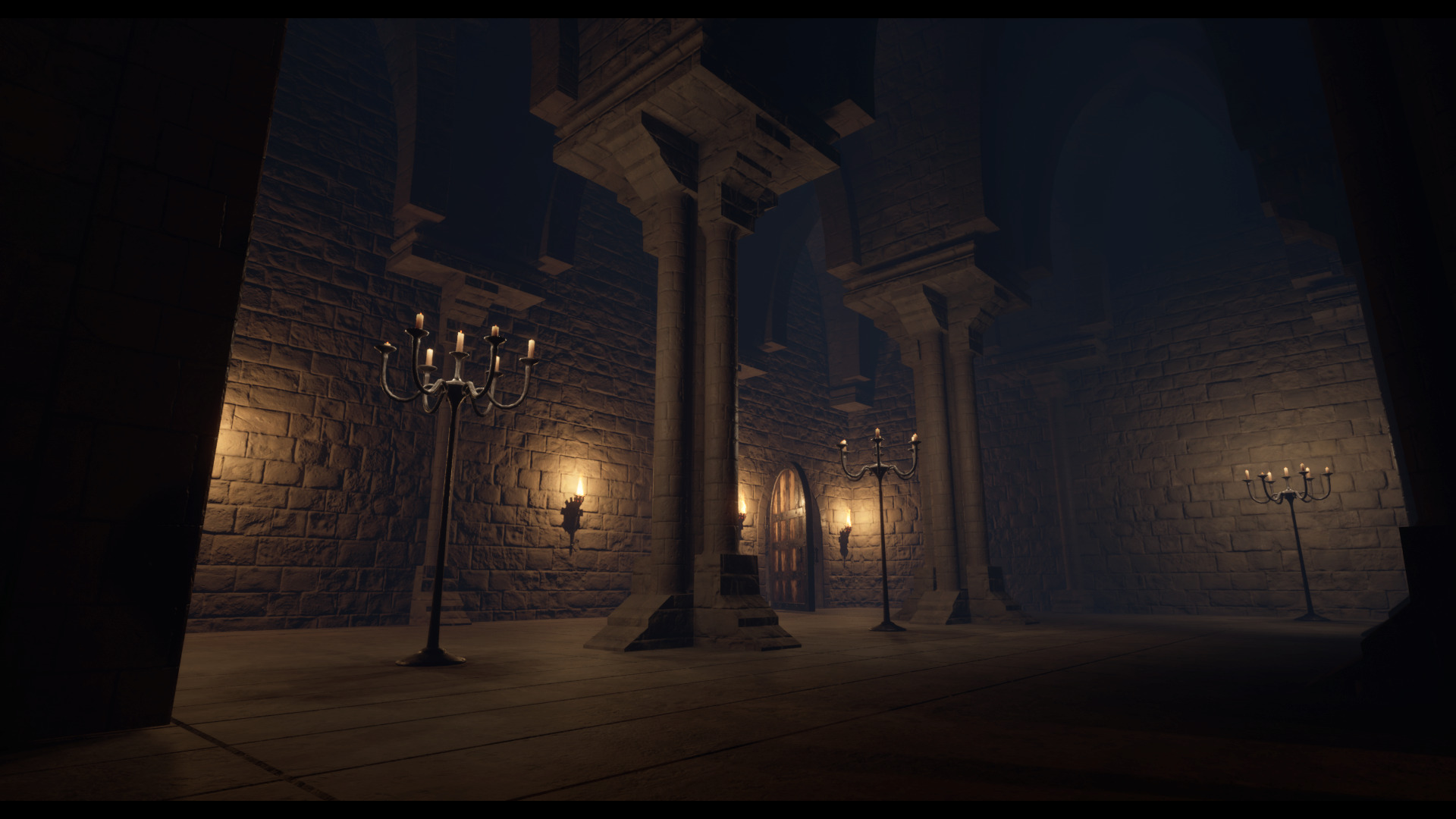 Dungeon - Modular Medieval Dungeons Low-poly 3D model_7