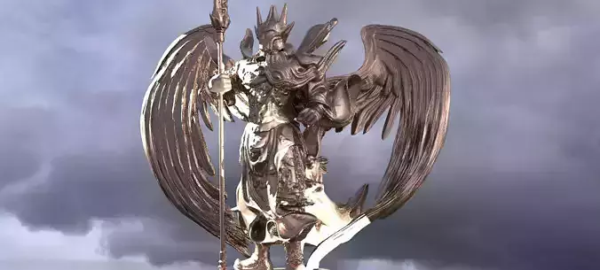 Boba Fett Inspired Angel warrior 