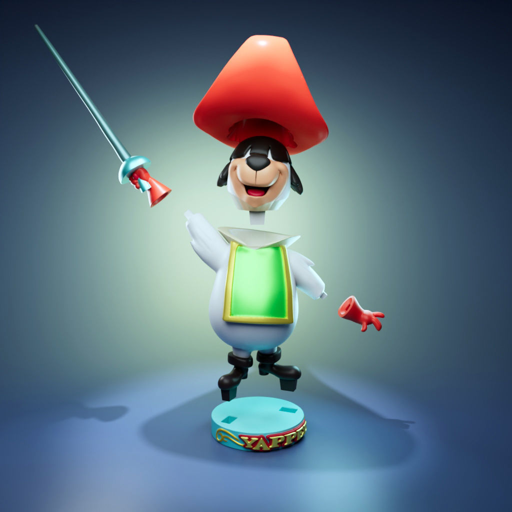 Yappee 3D print model_1