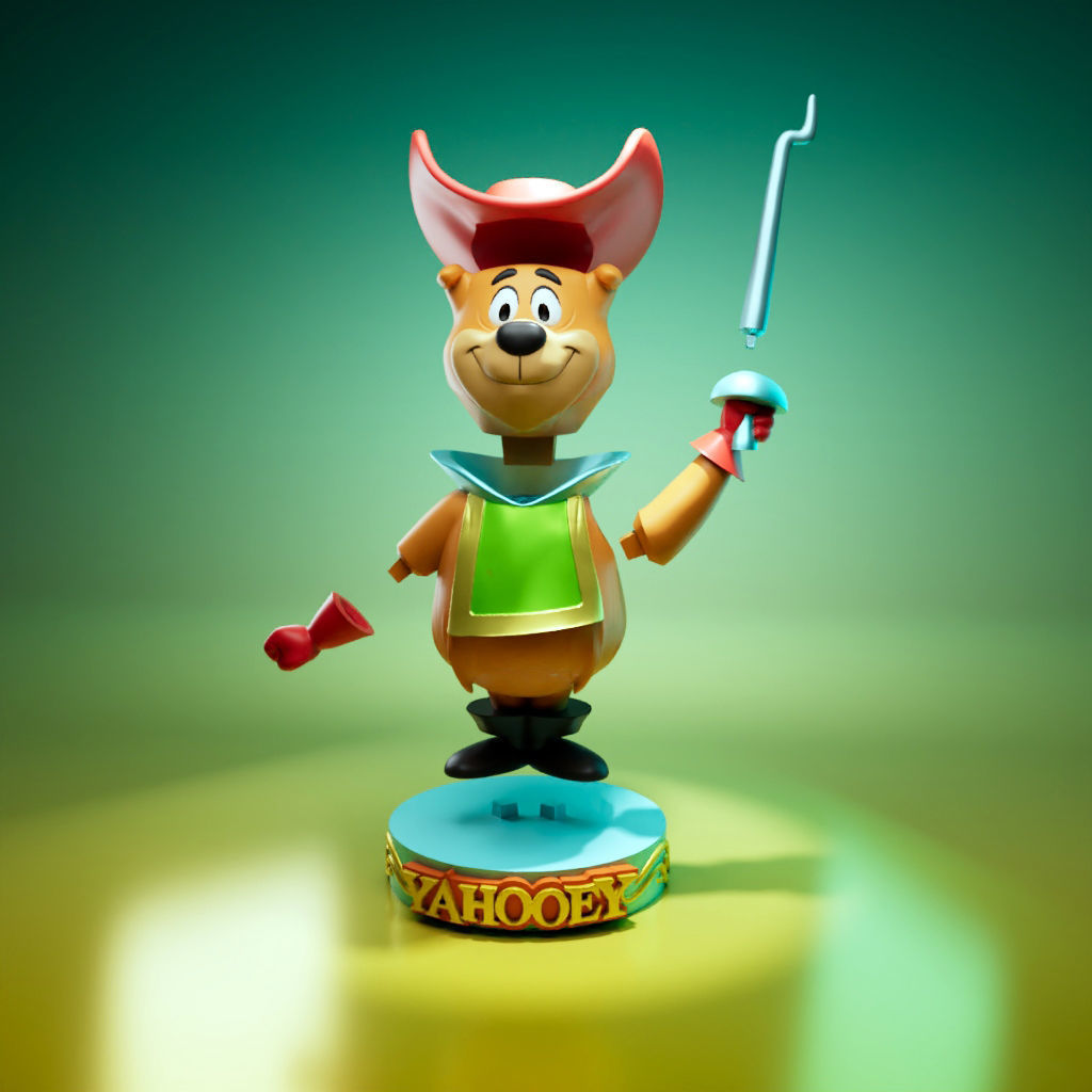 Yahooey yahooo bear 3D print model_1