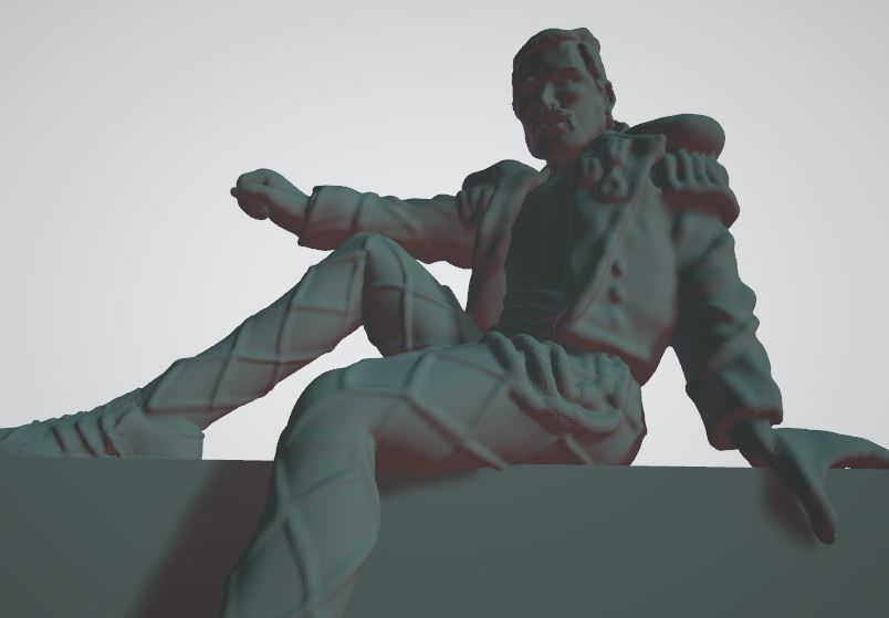 Freddie Mercury Living on my own 3D print model_5