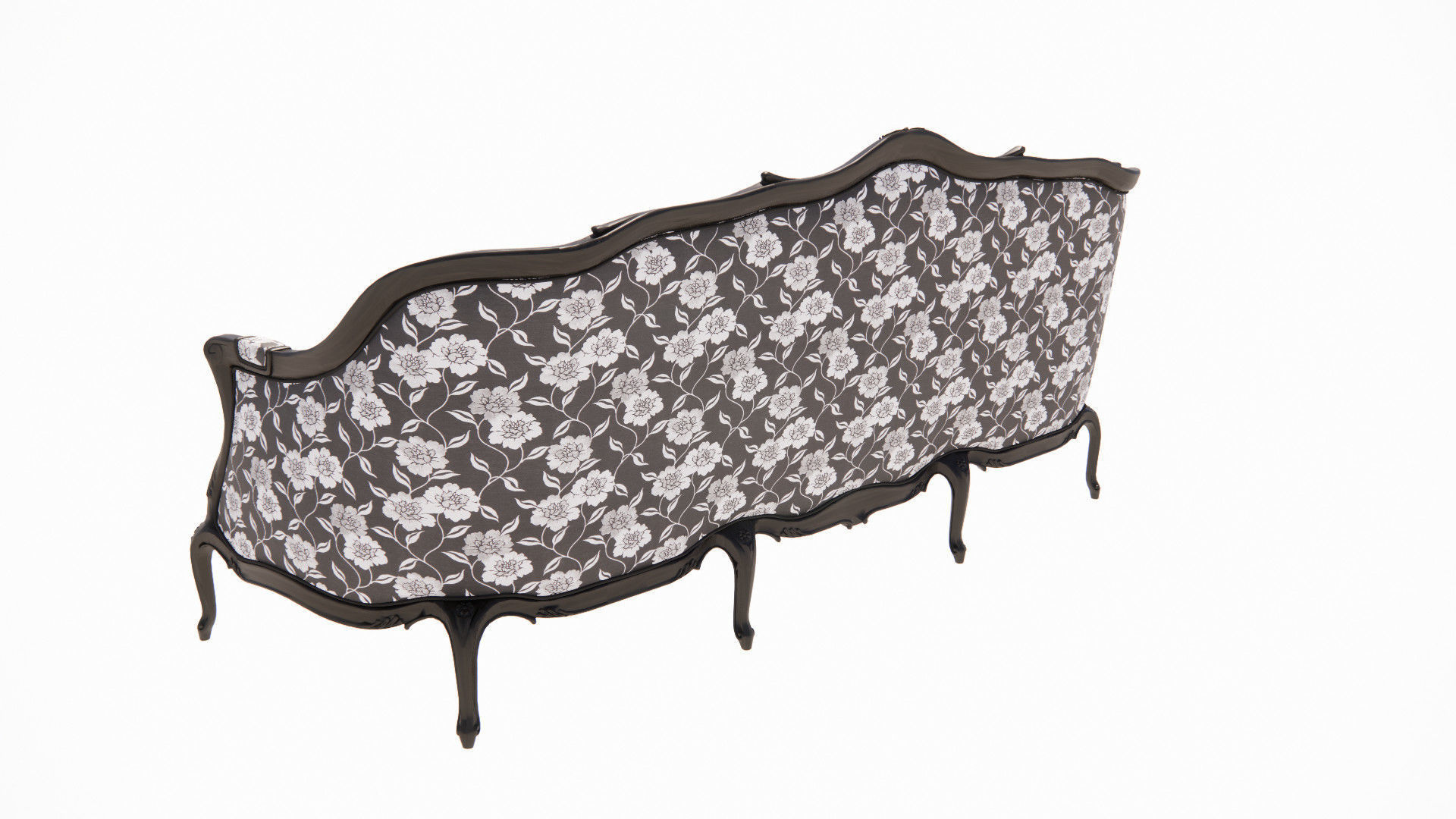 Classic Contemporary Style Sofa 3D Model By AMA Corp  3D print model_1