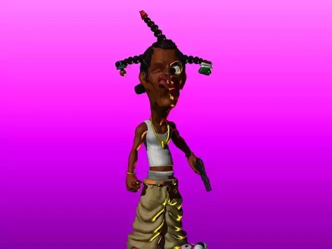 LOC DOG 3D print model