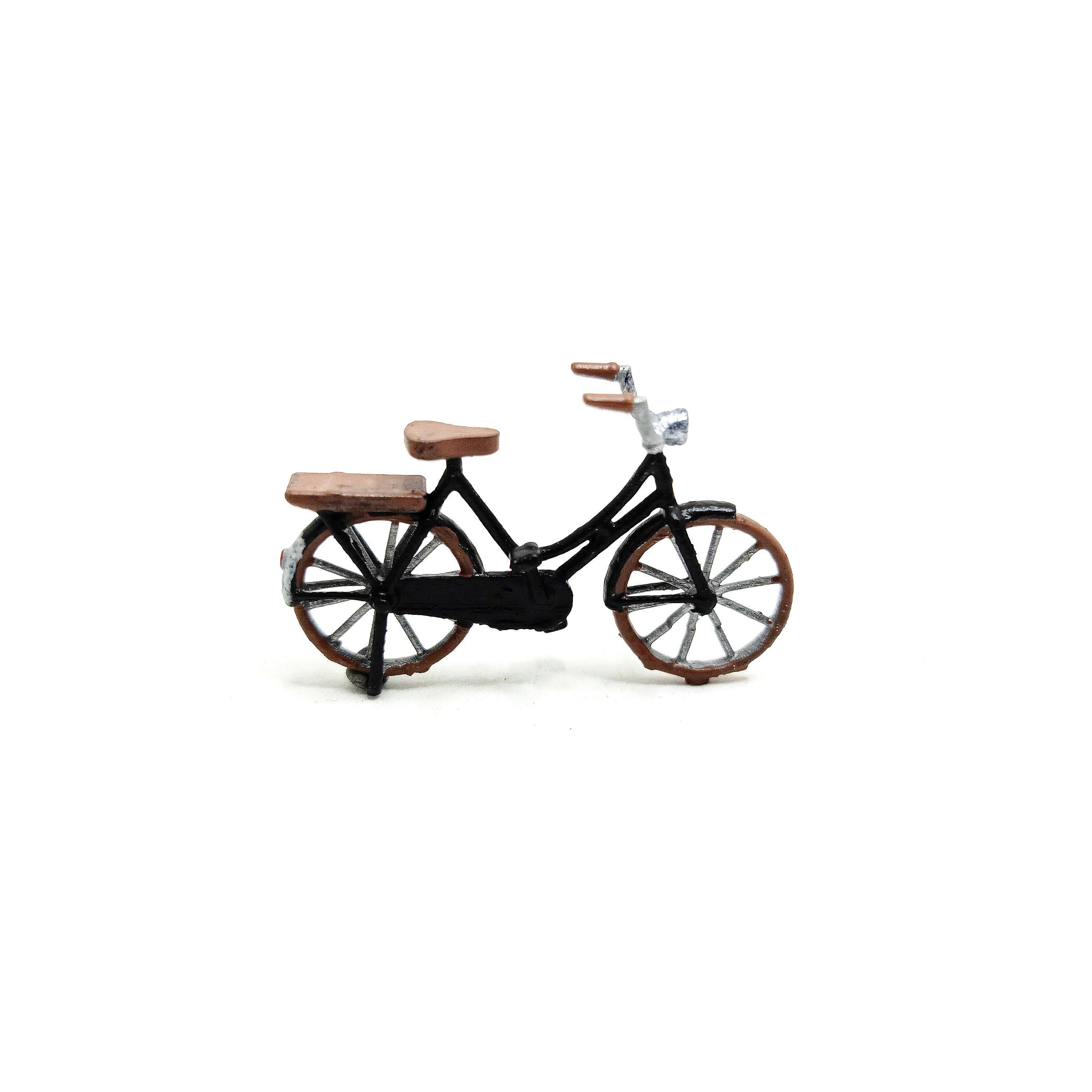 Set Old Bike 64 Scale 3D Print Ready 3D print model_1