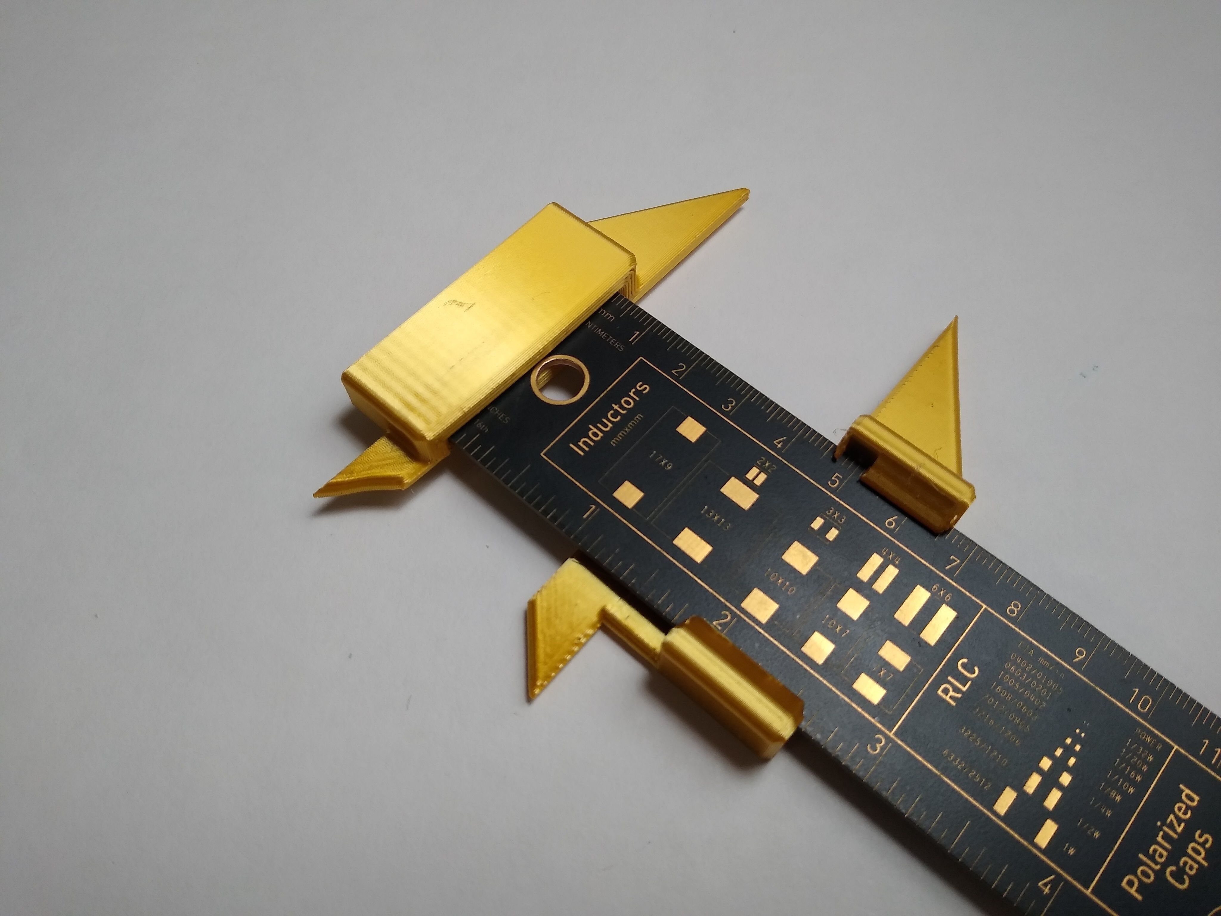 Analog Calipers Ruler Mod 3D print model_6