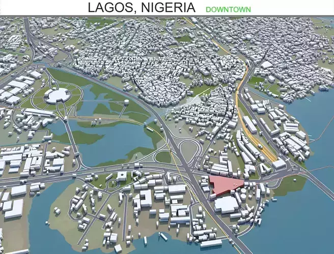 Lagos Downtown Nigeria