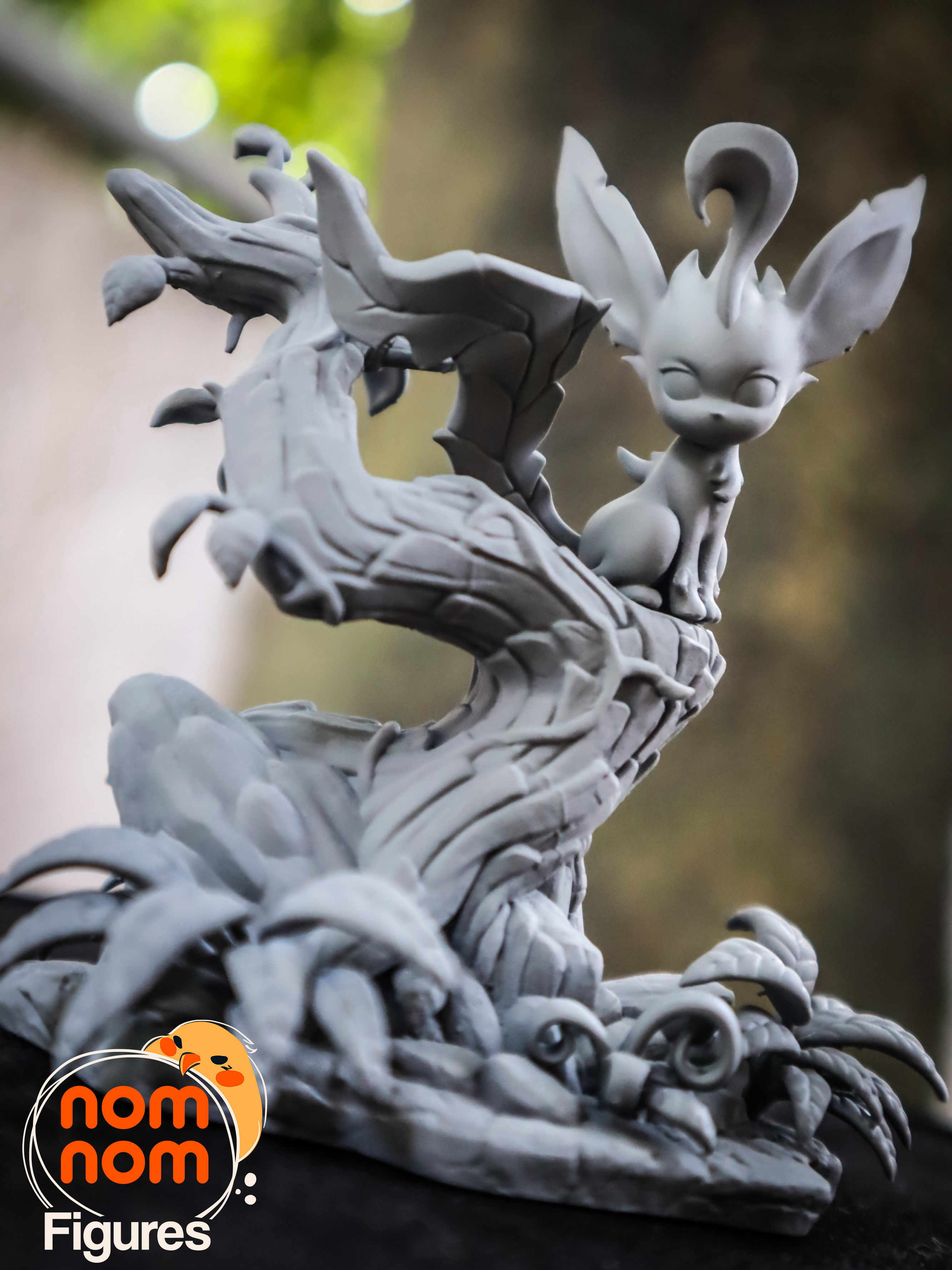 Leafeon - Eevee evolution - Pokemon 3D print model_4