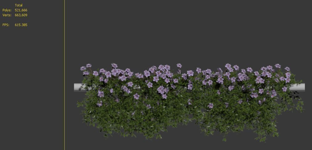 Hanging Plant 37 3D model_4