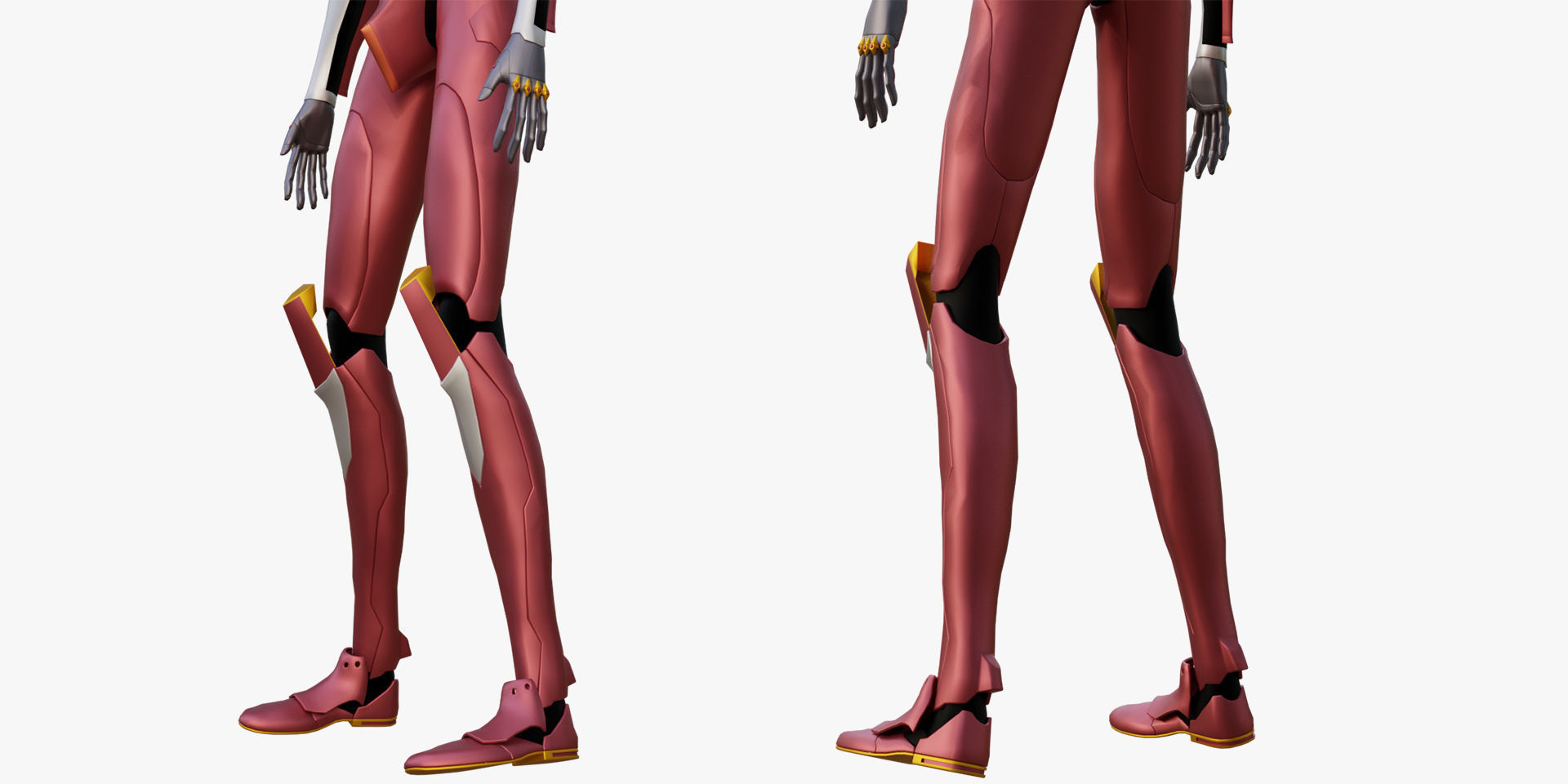 Rigged EVA 01 plus EVA 02 from Neon Genesis Evangelion 3D Model Collection_26
