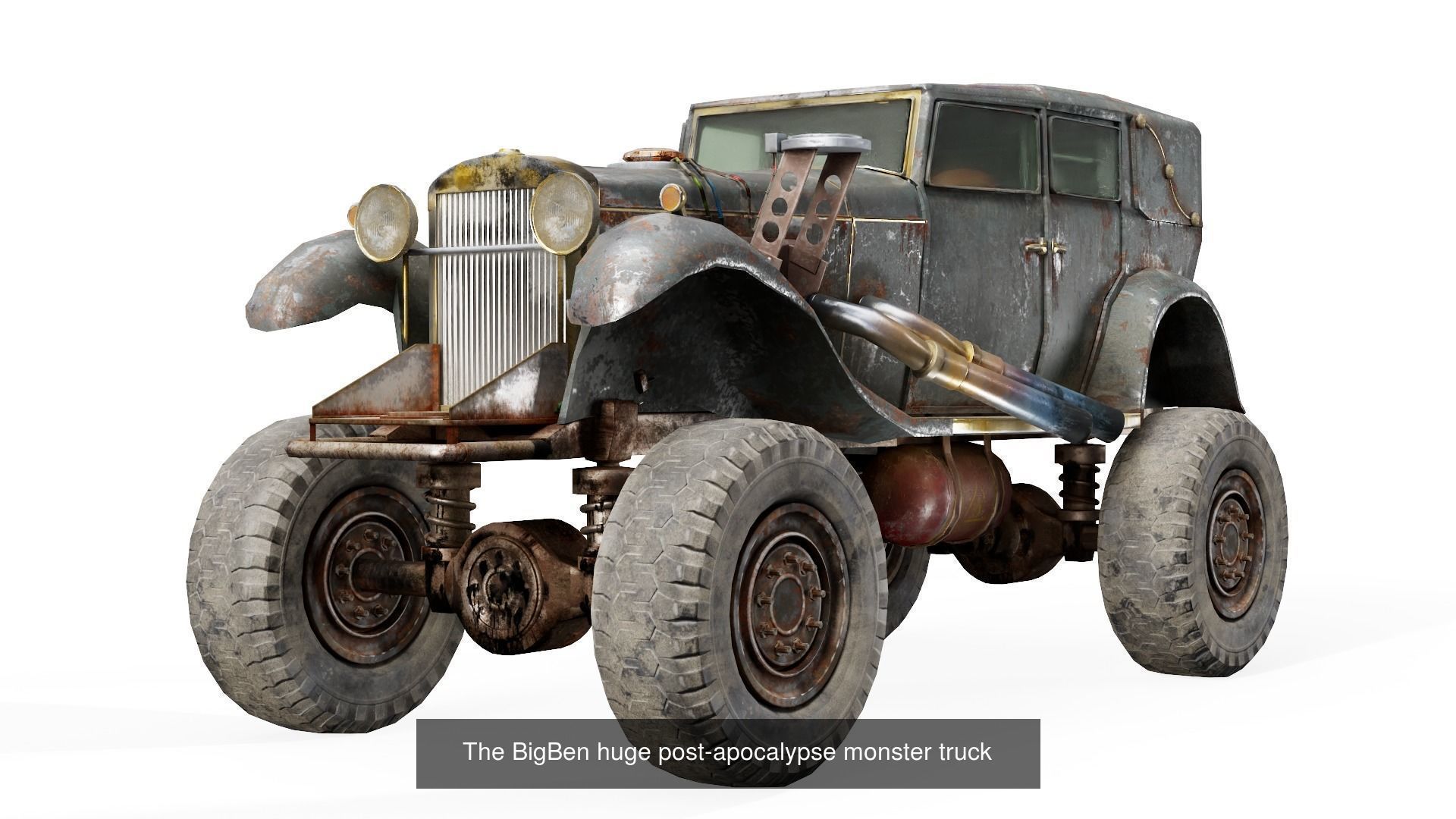 Post-apocalypse car collection with gunholder on it da1 _2