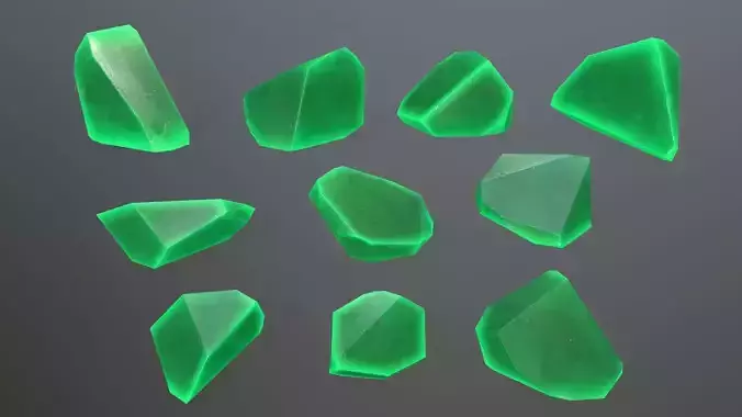 Crystal Set of gemstones