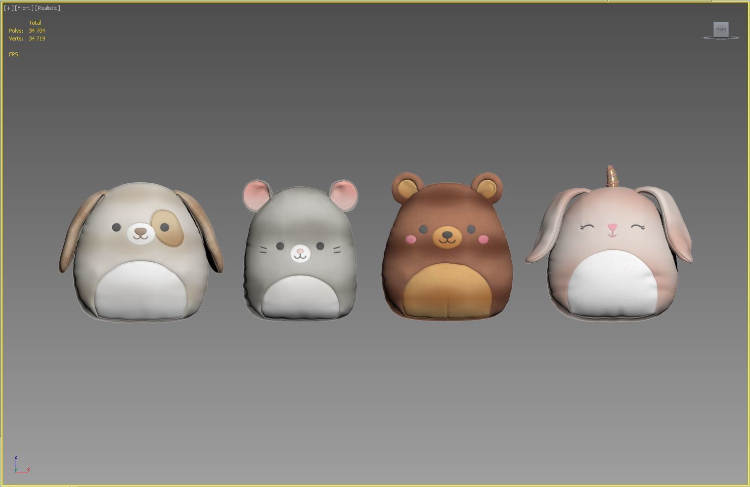 Plush Toys 15 3D model_5