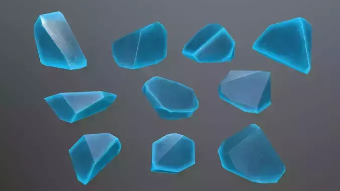 Crystal Set glass stone
