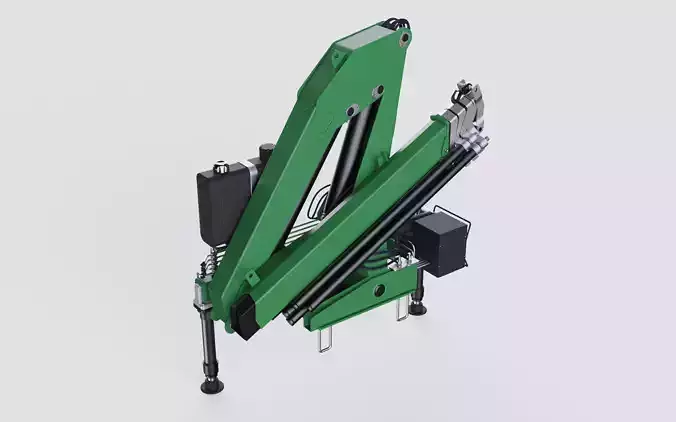 Hydraulic lifter 3D model