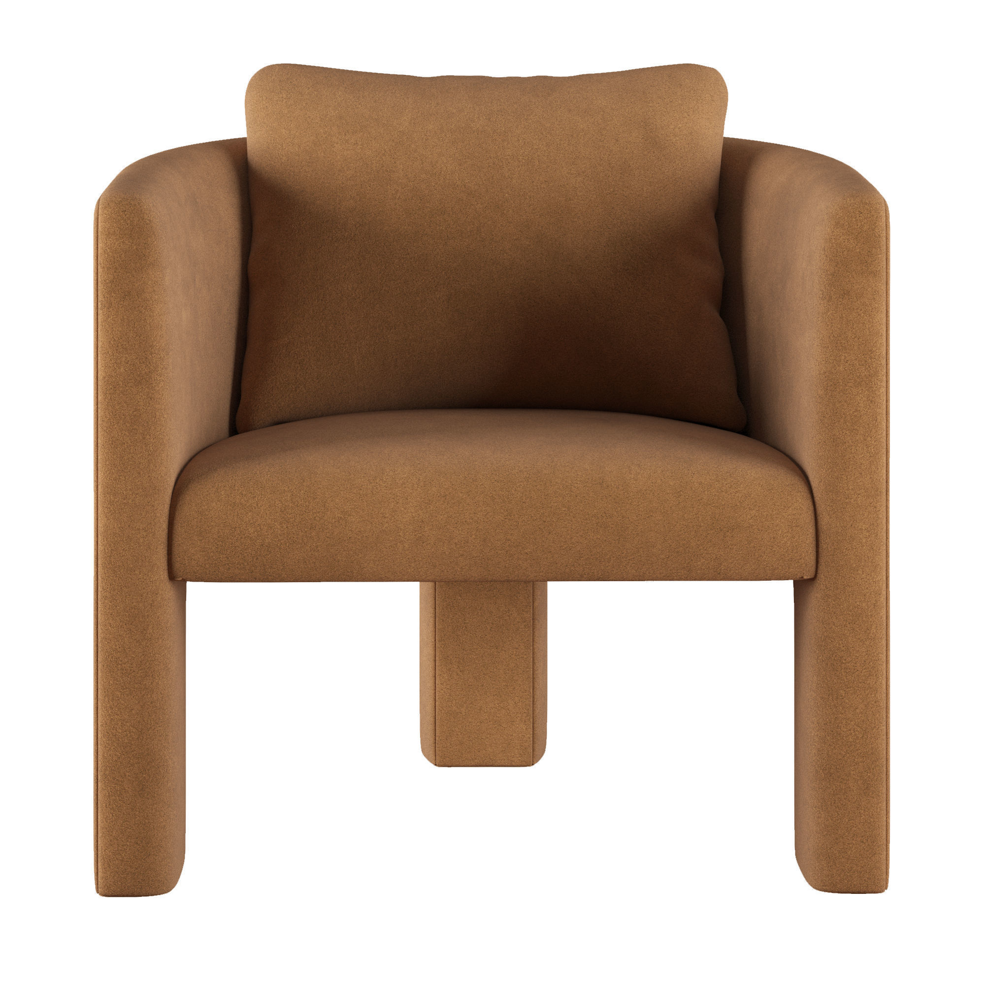 RH INES CHAIR Low-poly 3D model_1