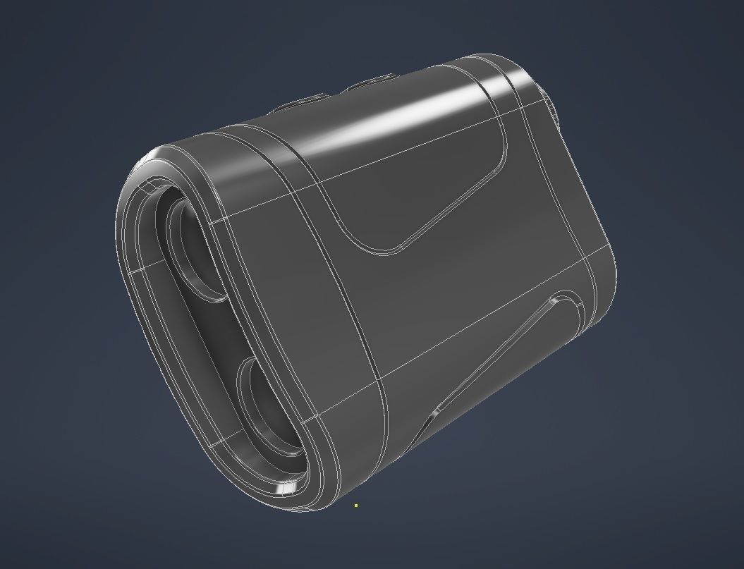 Laser Rangefinder m01 Low-poly 3D model_18