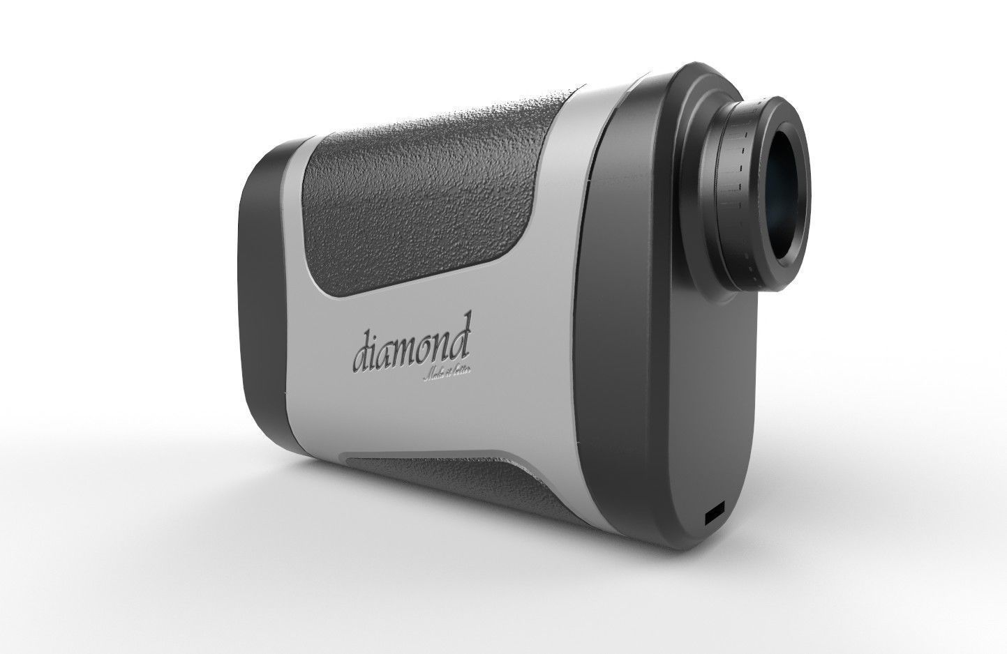 Laser Rangefinder m01 Low-poly 3D model_9