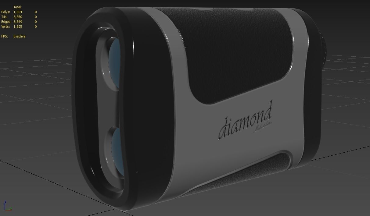 Laser Rangefinder m01 Low-poly 3D model_17