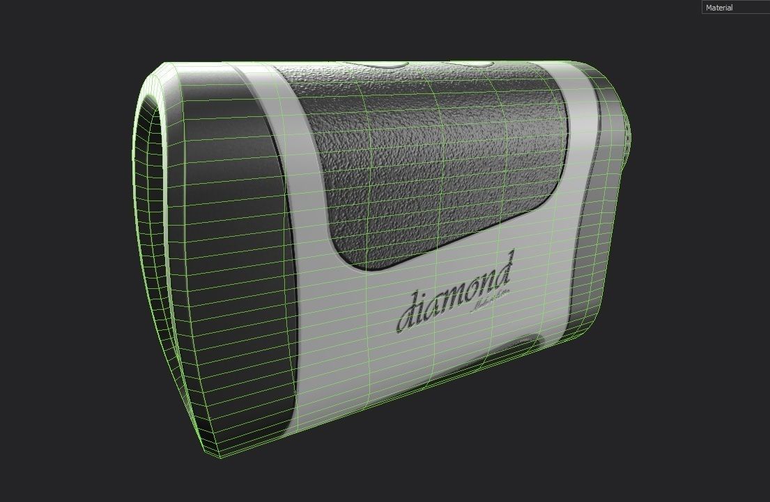 Laser Rangefinder m01 Low-poly 3D model_15