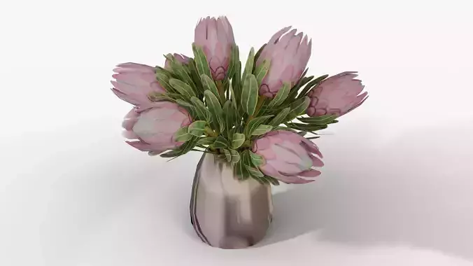 Protea Bouquet in Vase