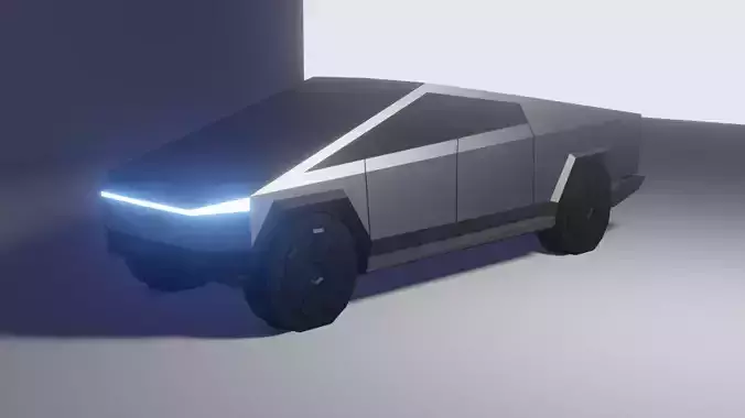 CYBERTRUCK futuristic vehicle