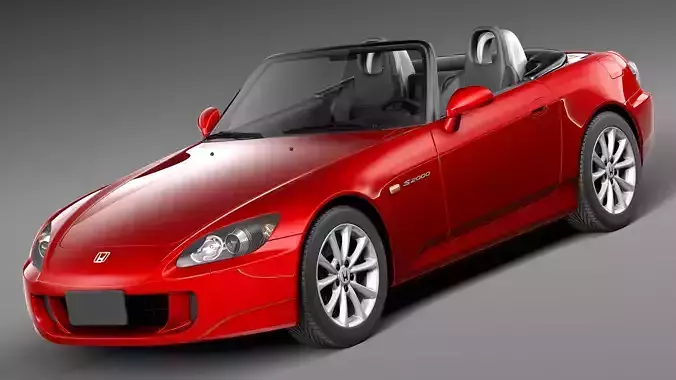 Acura S2000 2008 3D model