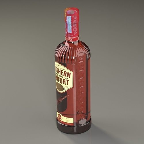 Southern Comfort Bottle 3D model