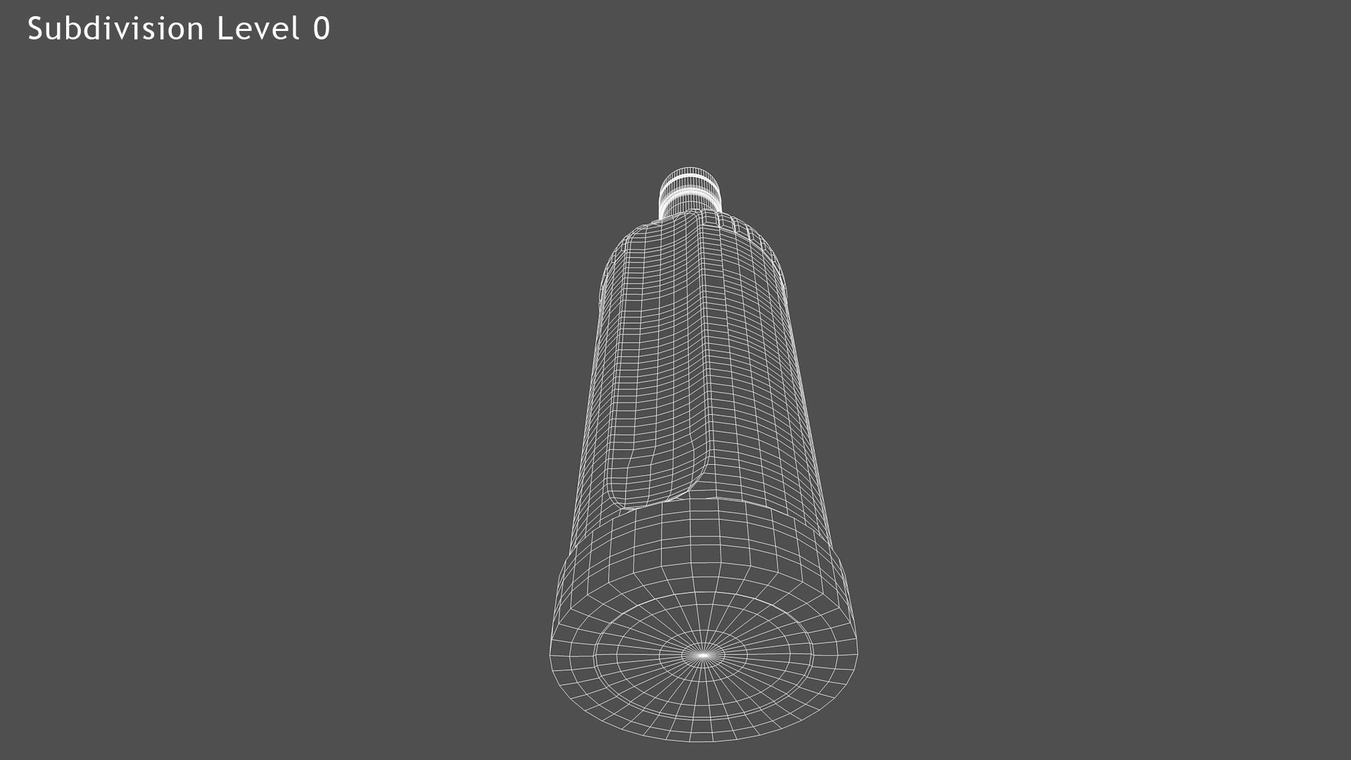 Southern Comfort Bottle 3D model_9