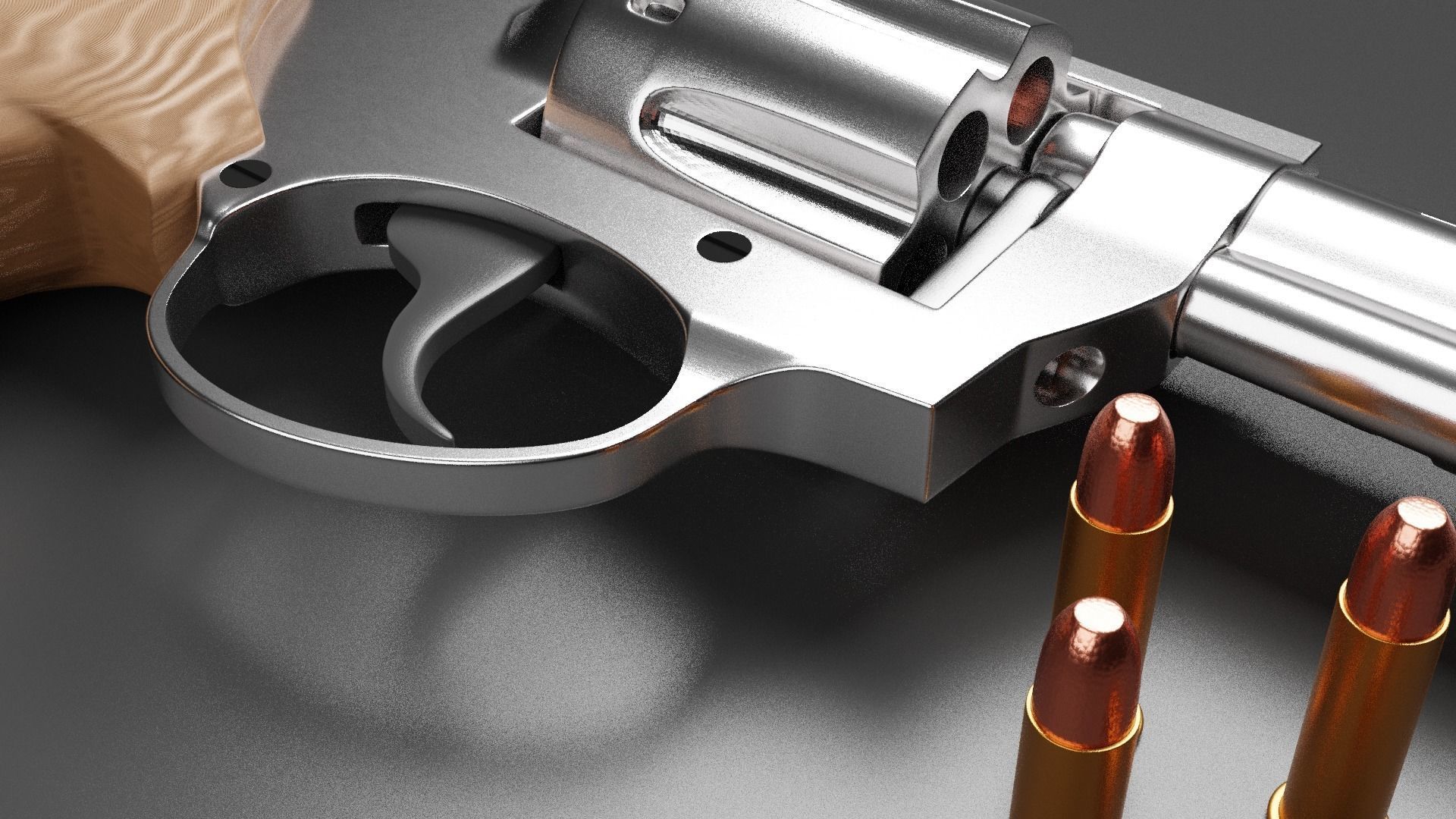 Immersive Revolver  3D model_5