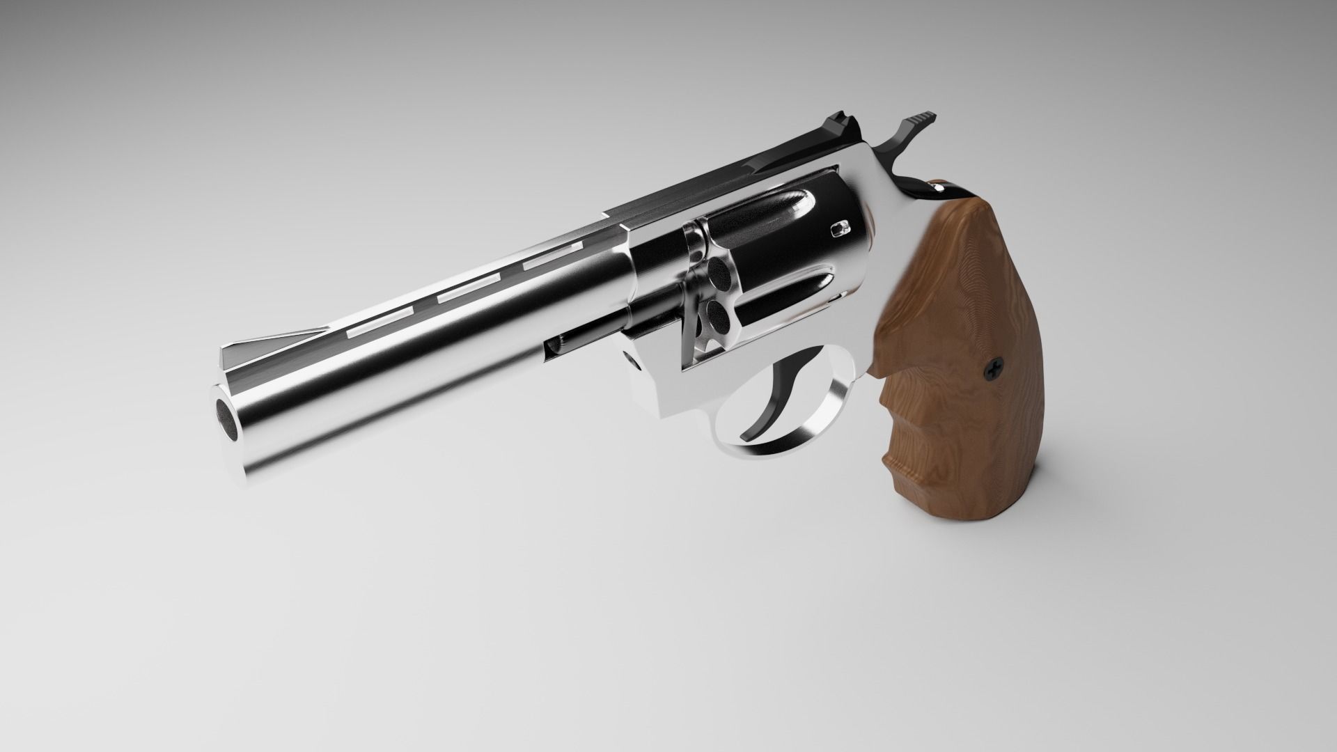 Immersive Revolver  3D model_9