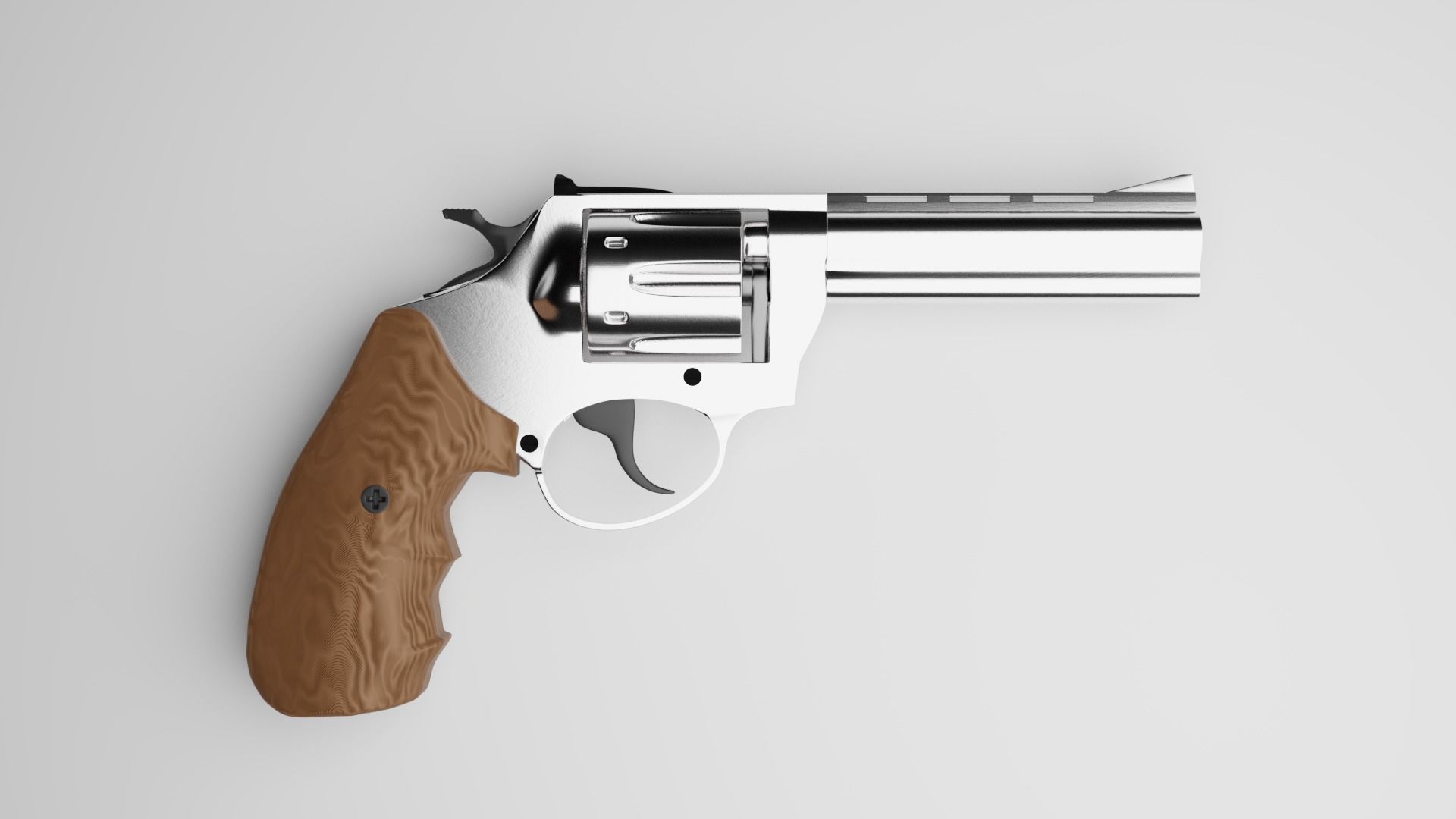 Immersive Revolver  3D model_7