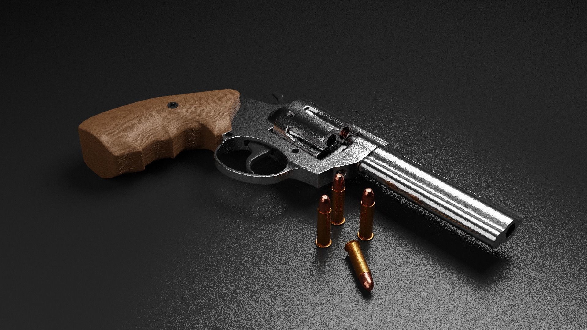 Immersive Revolver  3D model_3