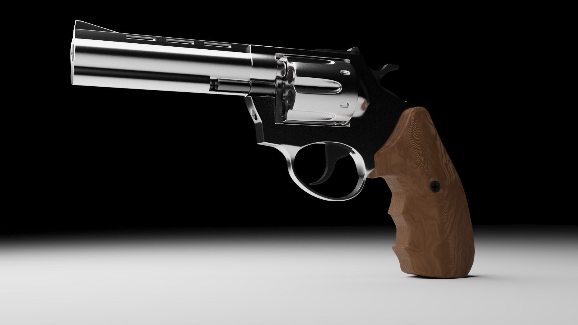 Immersive Revolver  3D model_11