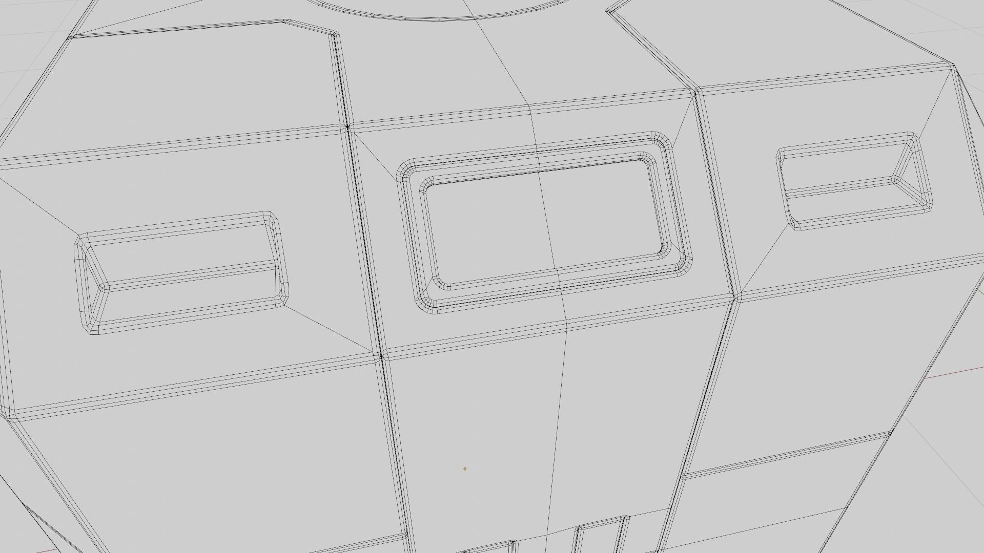 Sci-Fi Crate Low-poly 3D model_15