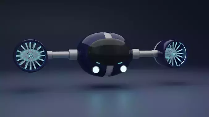 Aviated Robot - Blue Version