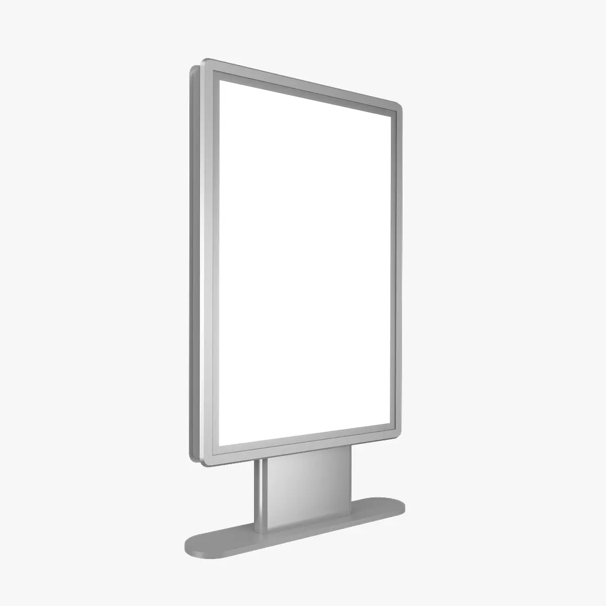 Billboard blank 3D model_0