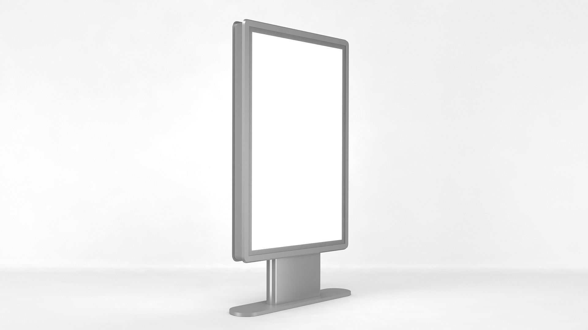 Billboard blank 3D model_2