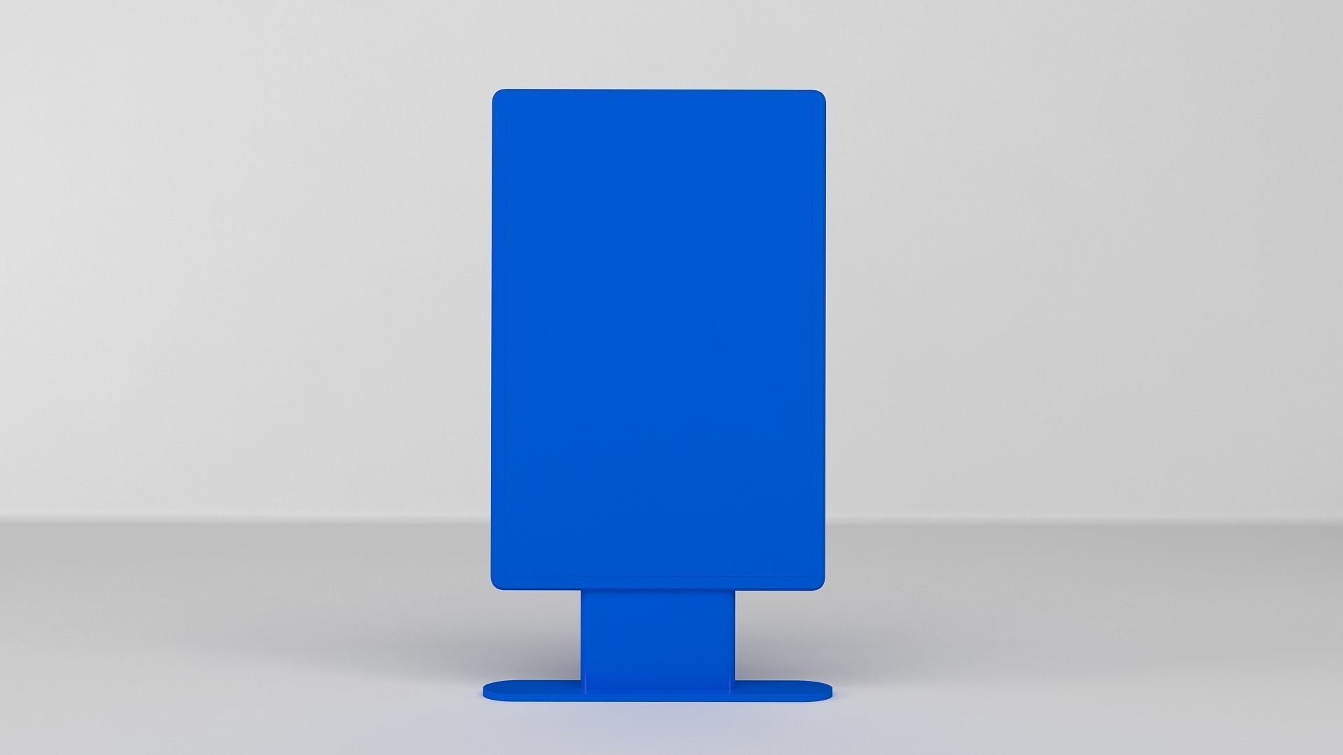 Billboard blank 3D model_7