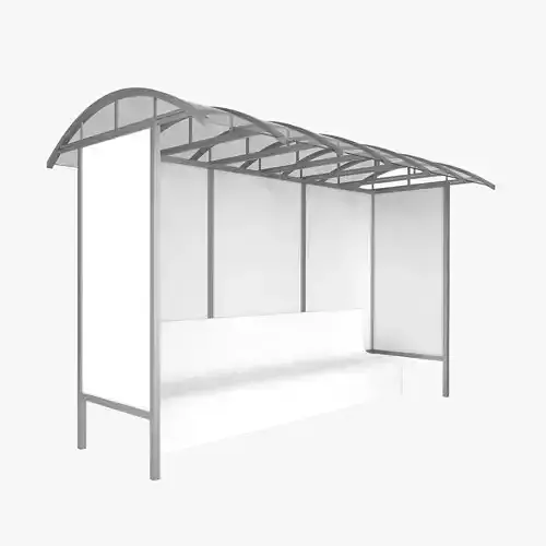 Bus Stop 3D model