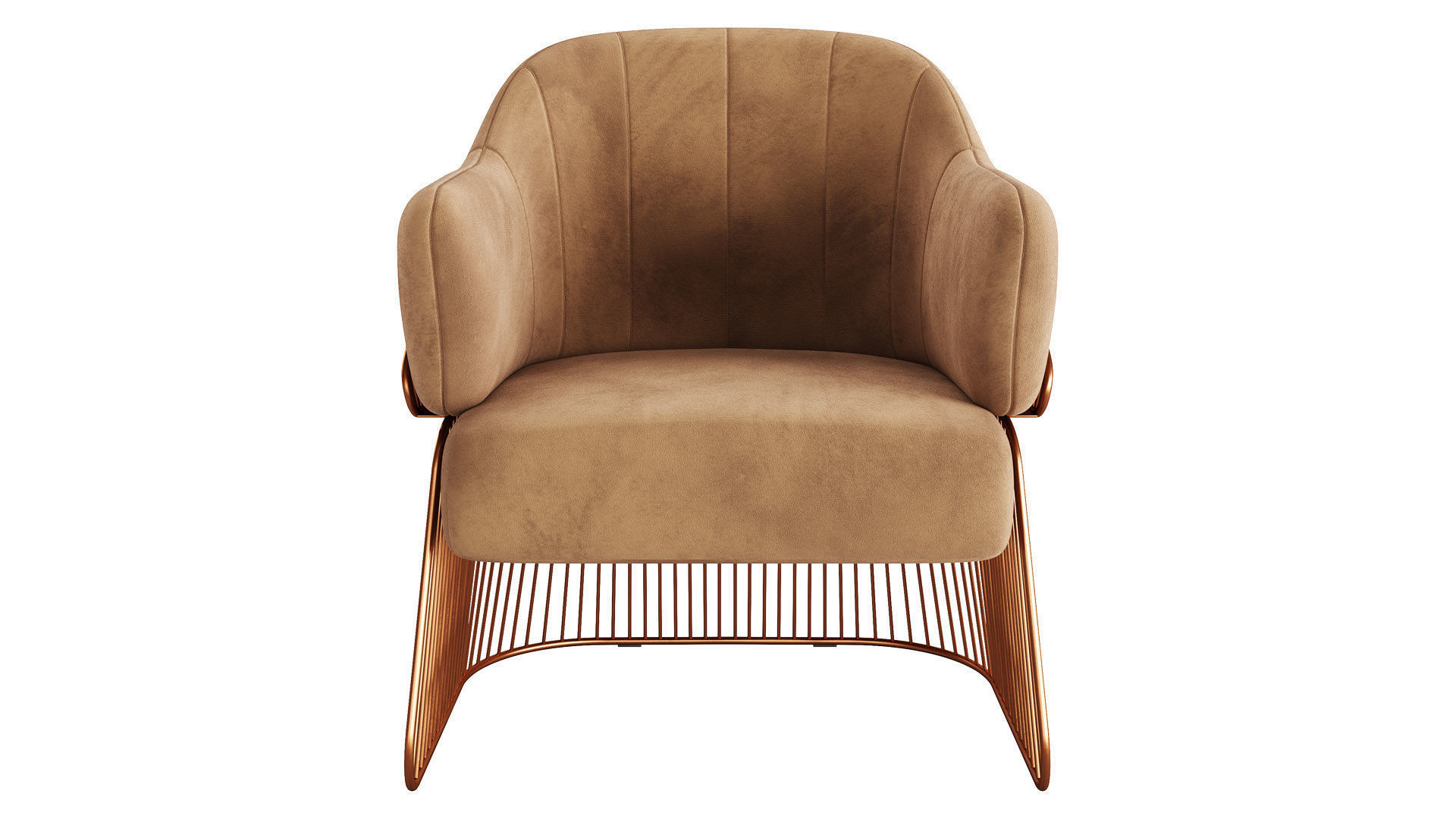 Jackie Armchair 01 by Rossato 3D model_1