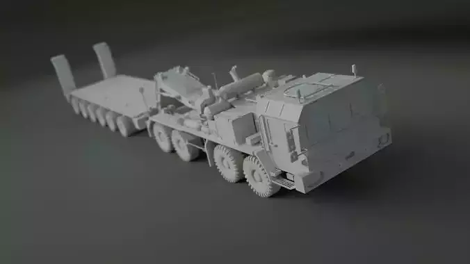 Faun Stl 56 Franziska  Heavy Tank Transporter
