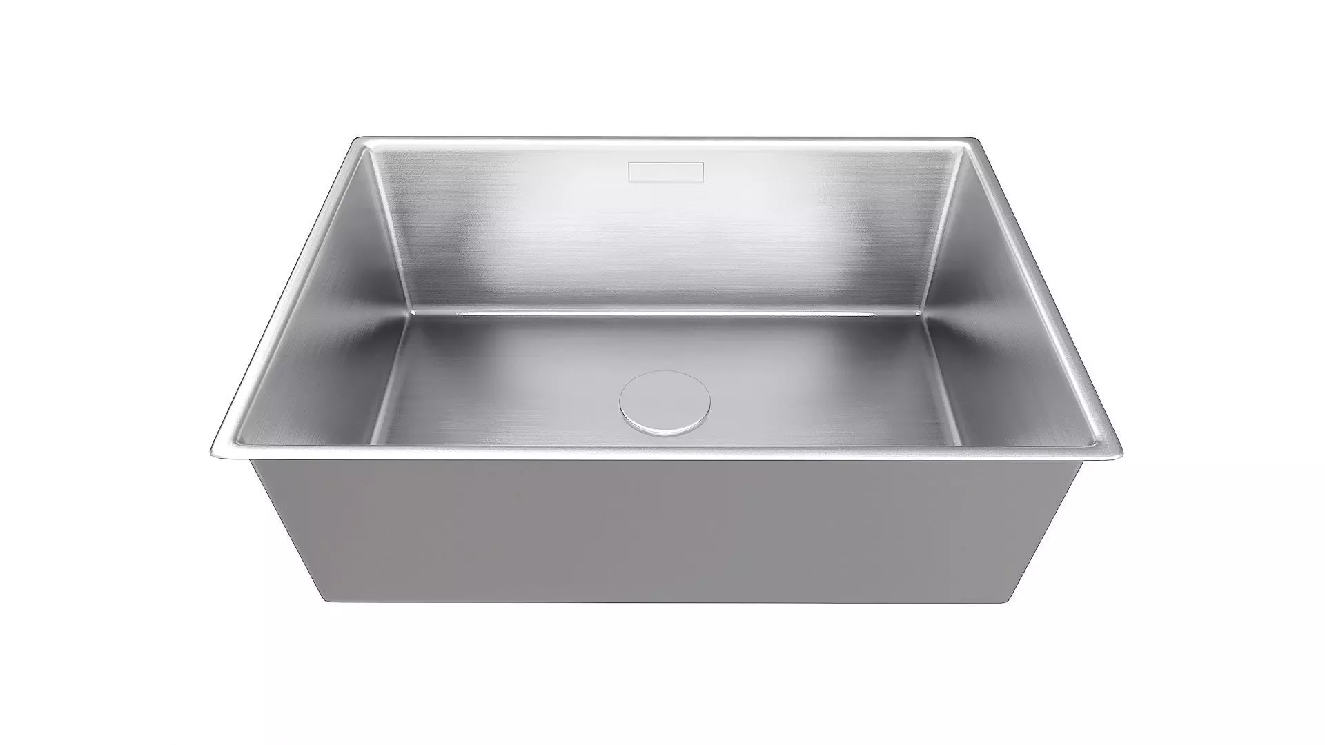 One Bowl Undermount Kitchen Sink 3D model