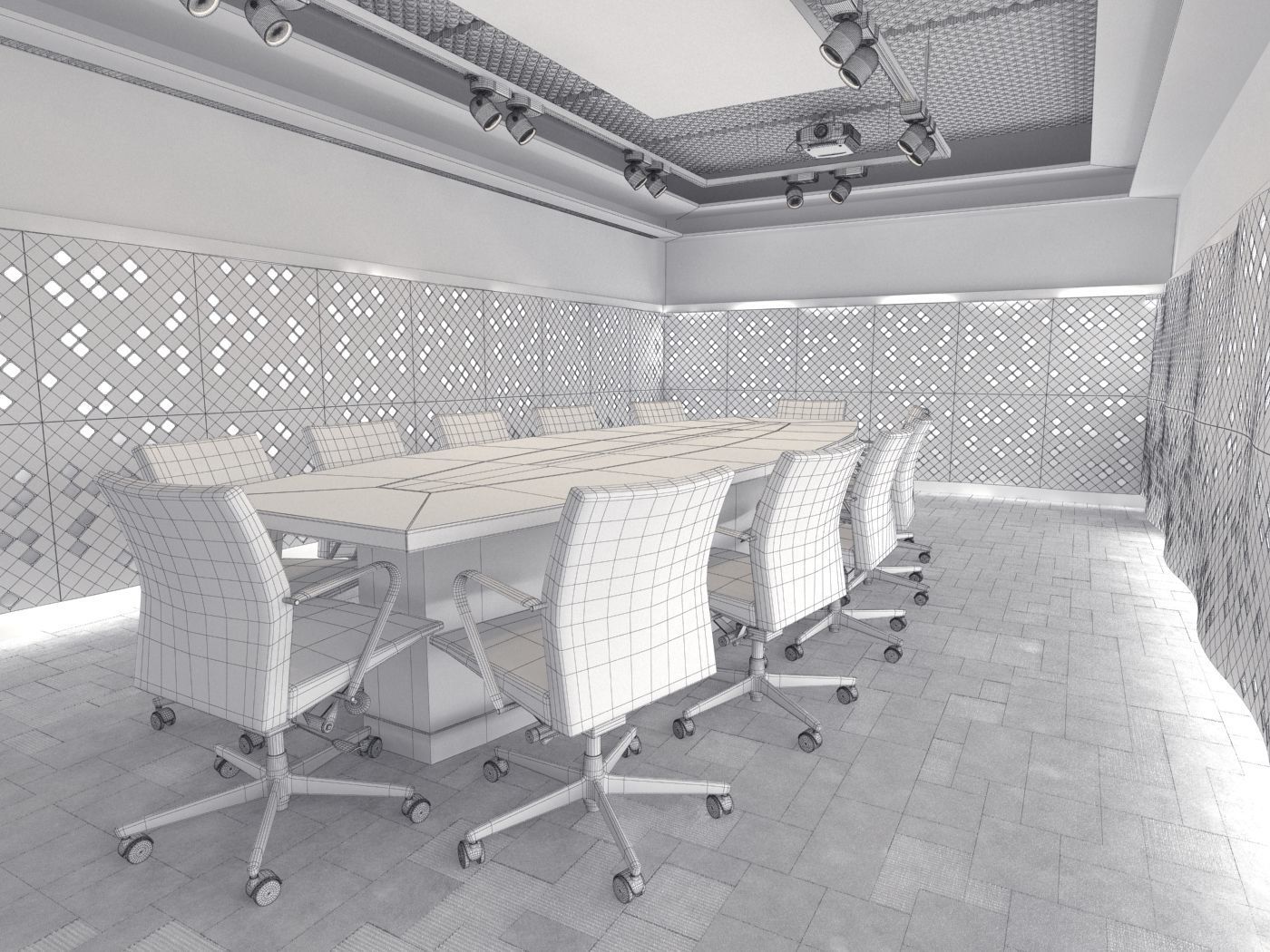 Archinteriors vol 47 - office interiors 3D model_7